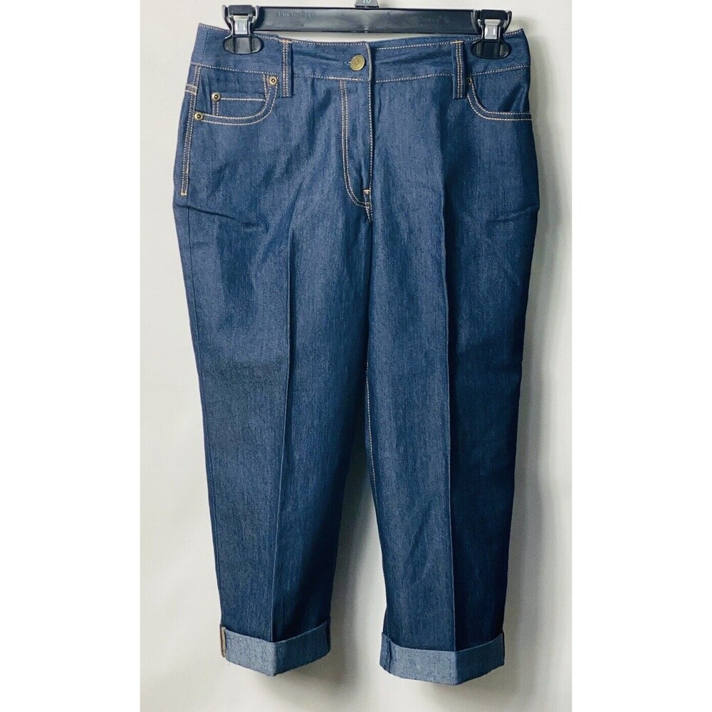 New Directions Petite Denim Capri Size 2P